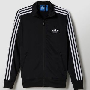 Adidas Original Track Suit Top Mens- BLACK